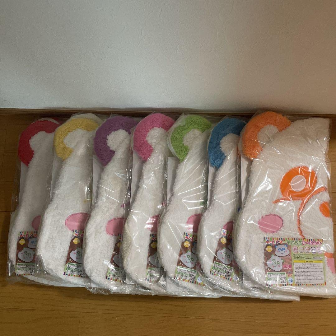AAA えーぱんだ もこもこ ルームマットセット 赤黄紫桃緑青橙 Amazon | AAA えーぱんだ もこもこ ルームマットセット 赤黄紫桃