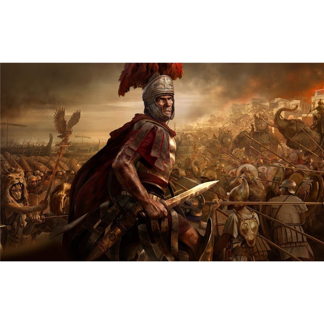 Monty Arts Total War Rome 2 Poster by Silk Printing # Size About (98cm x 60cm, 39inch x 24inch) # Unique Gift # 550FD9