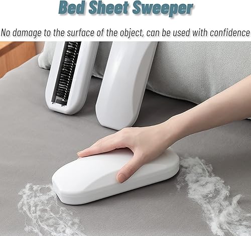 Miniatura 2 de Barredora de migas de mano, limpiador de alfombras con recolección de basura, colector de residuos suaves, barredora de mesa reutilizable para mesa,