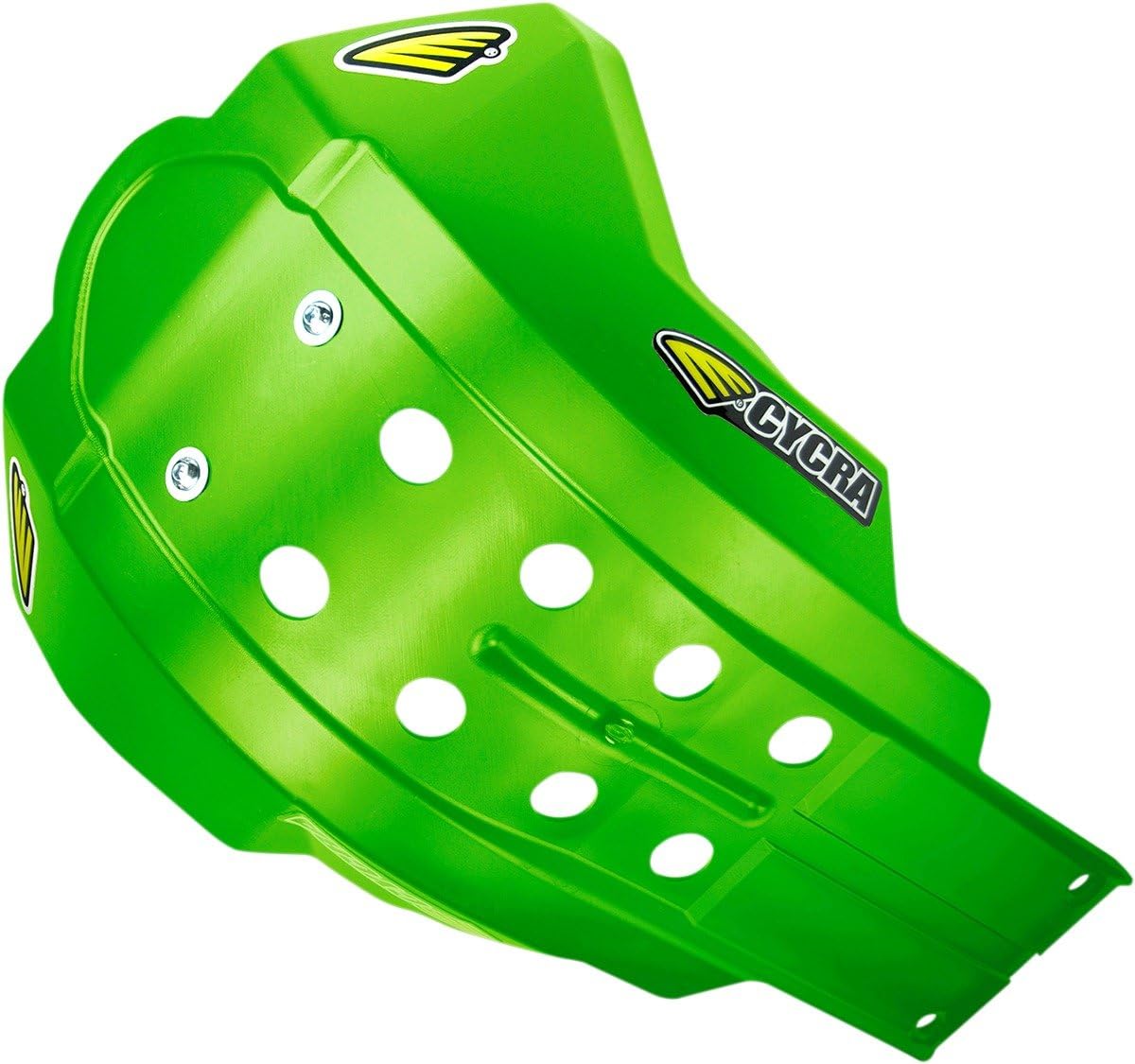Cycra Skid Plate Full Armor With Hard Mount Green for Kaw KX450F KX 450F 06-08