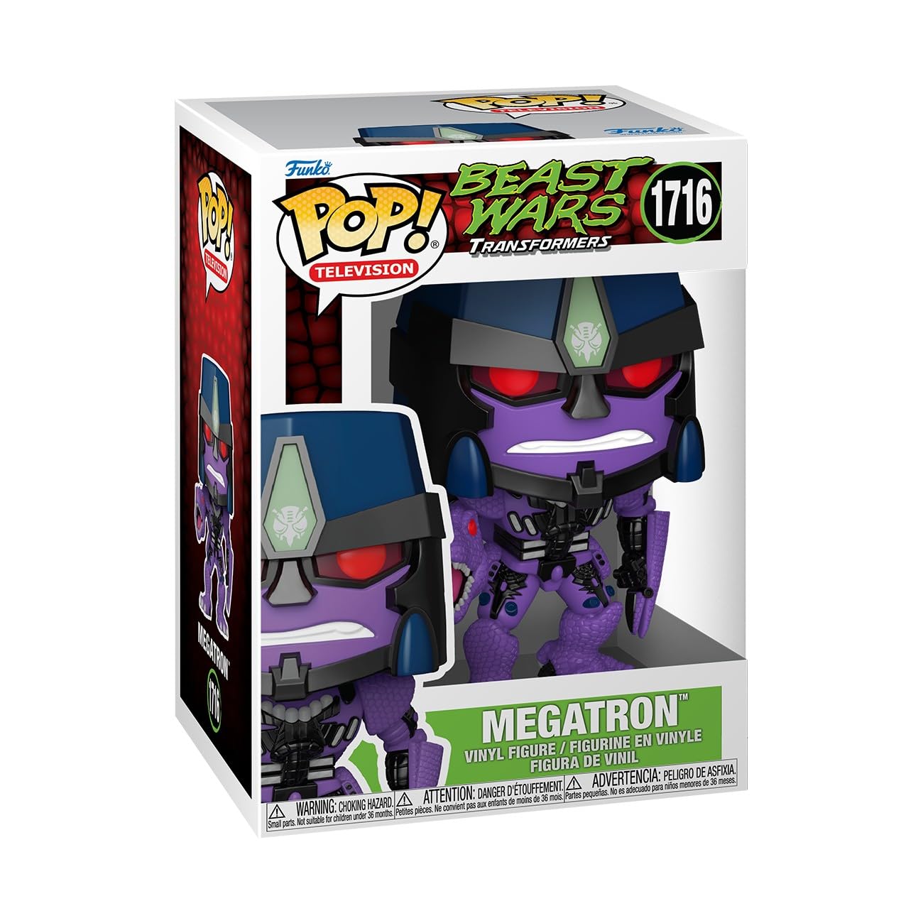 Funko Pop! TV: Transformers, Megatron, Transformers Classic, Collectable Vinyl Figure, Gift Idea, Official Merchandise