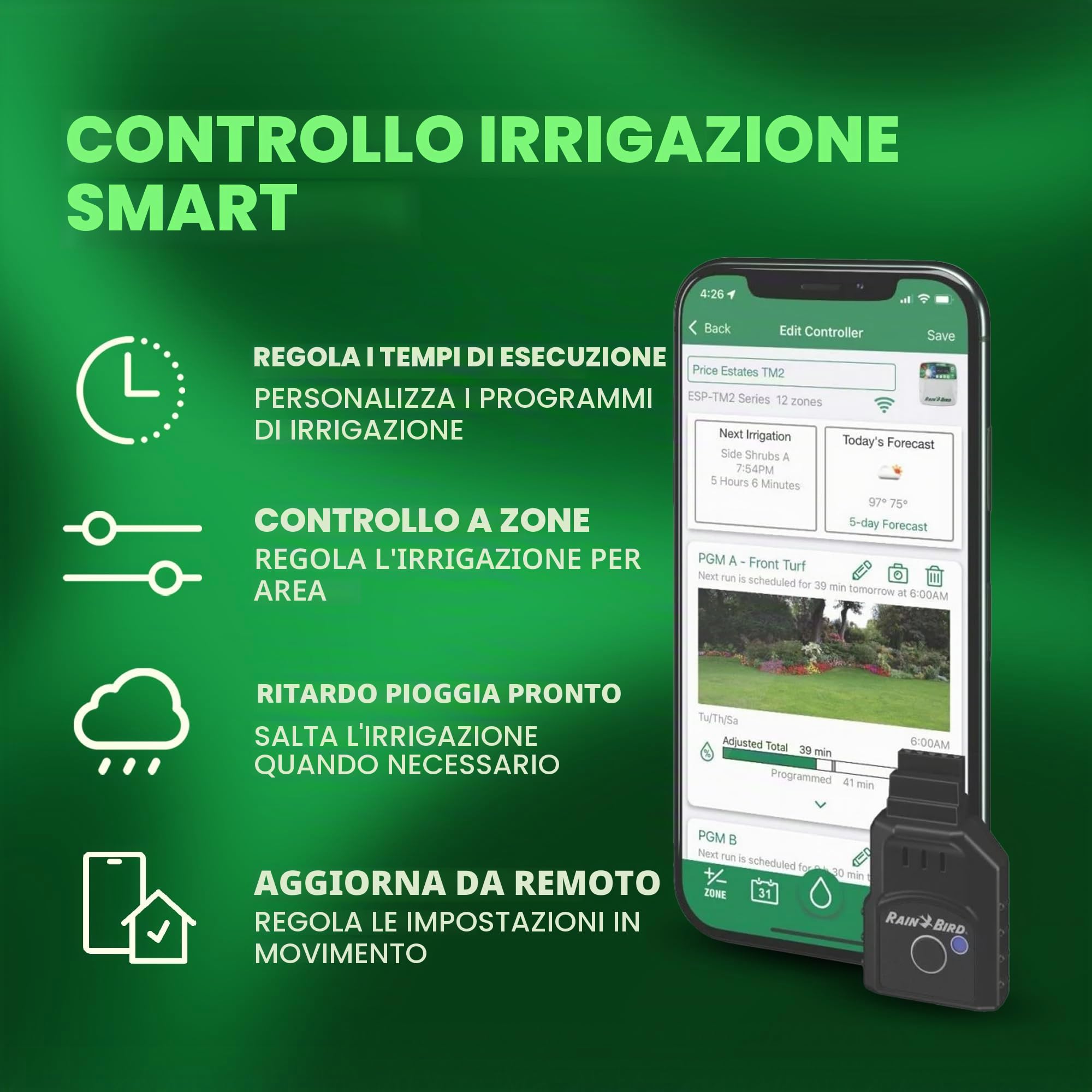 Rain-Bird LNK2 - Modulo Wi-Fi per sistema di irrigazione
