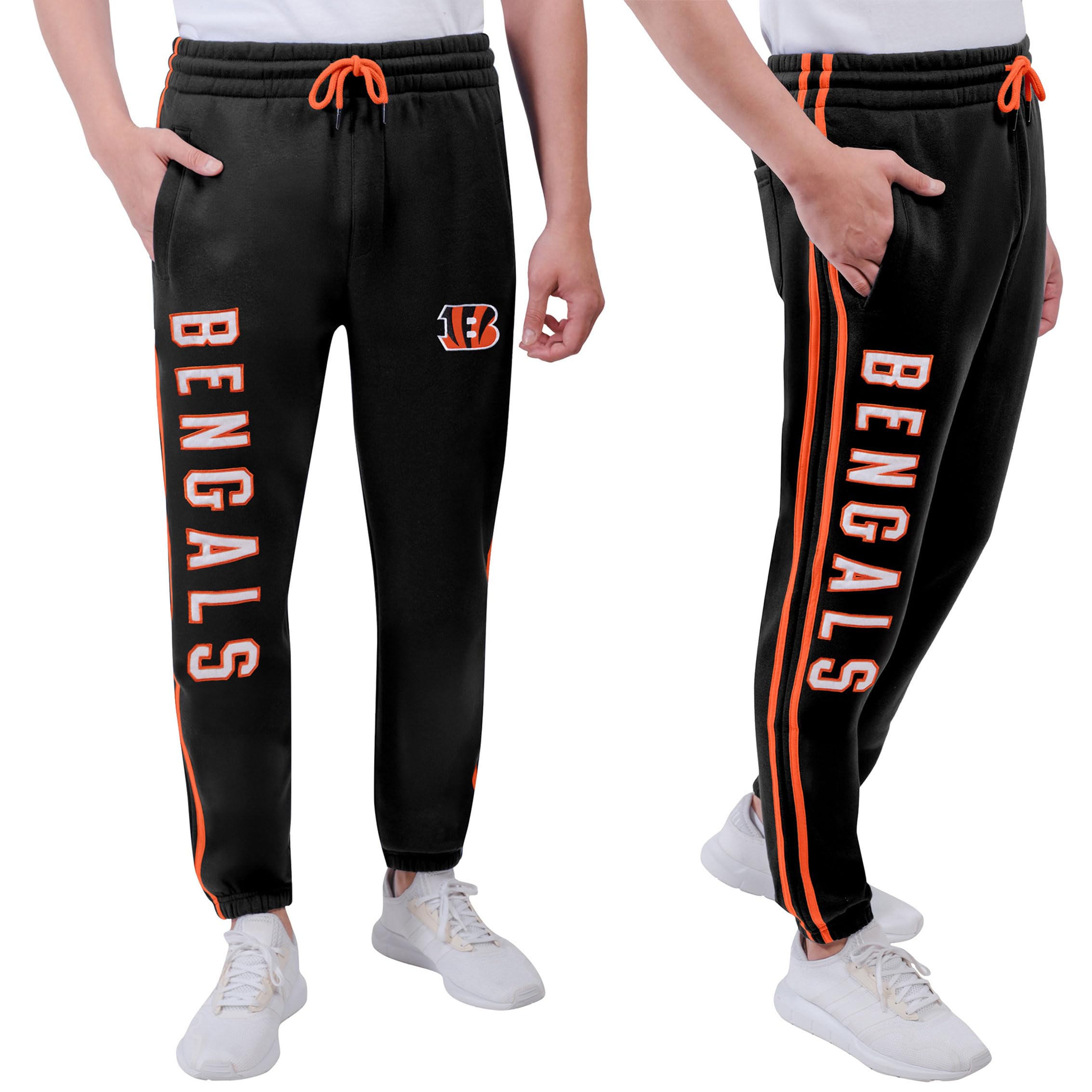 Ultra Game Adults NFL Official Active Super Soft Fleece Game Day Jogger Sweatpants