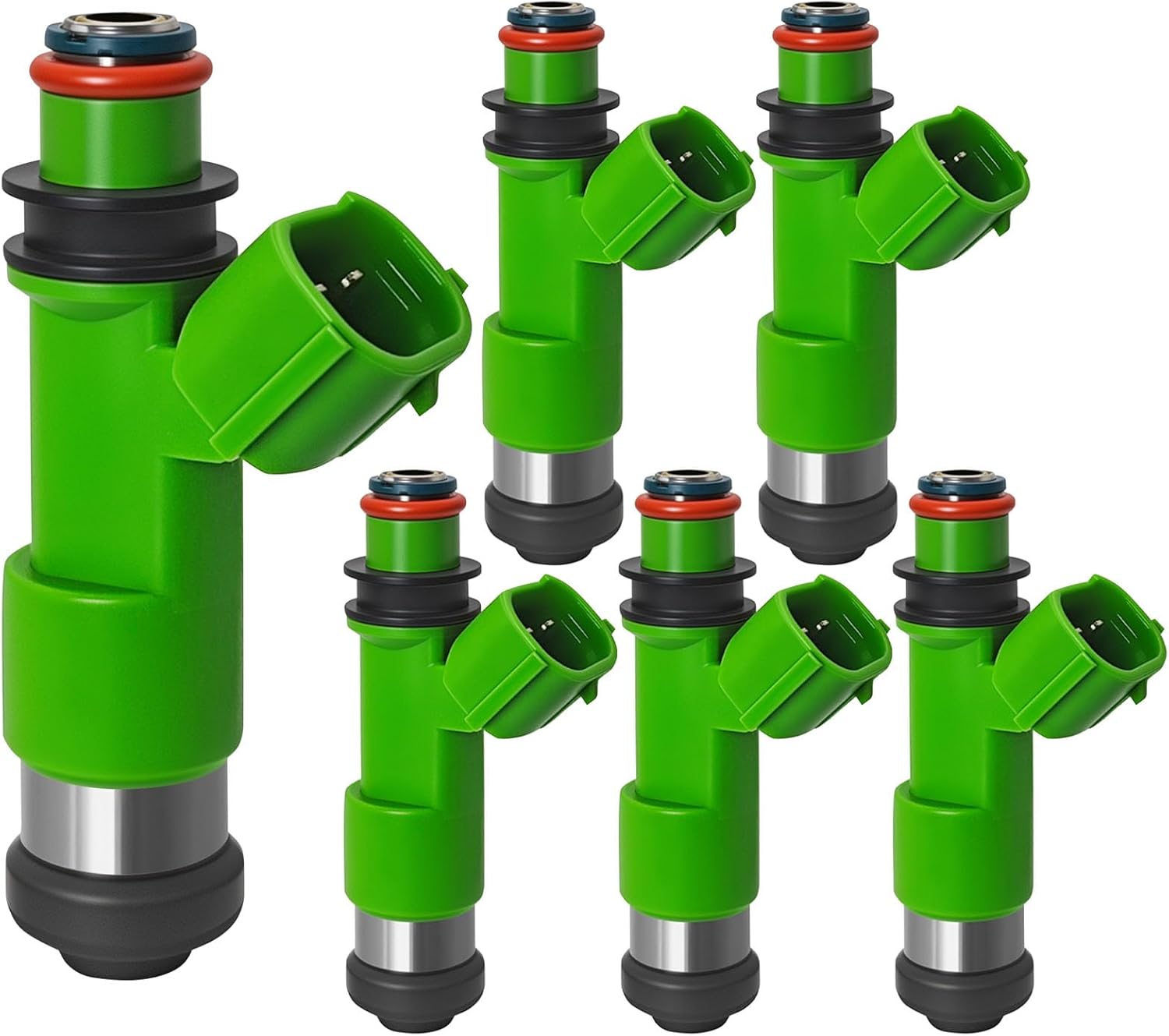 YLATG Fuel Injectors for Subaru Legacy 2010-2019,Tribeca 2008-2014,Outback 2010-2019,3.6L OEM#16611AA740（6Pcs）