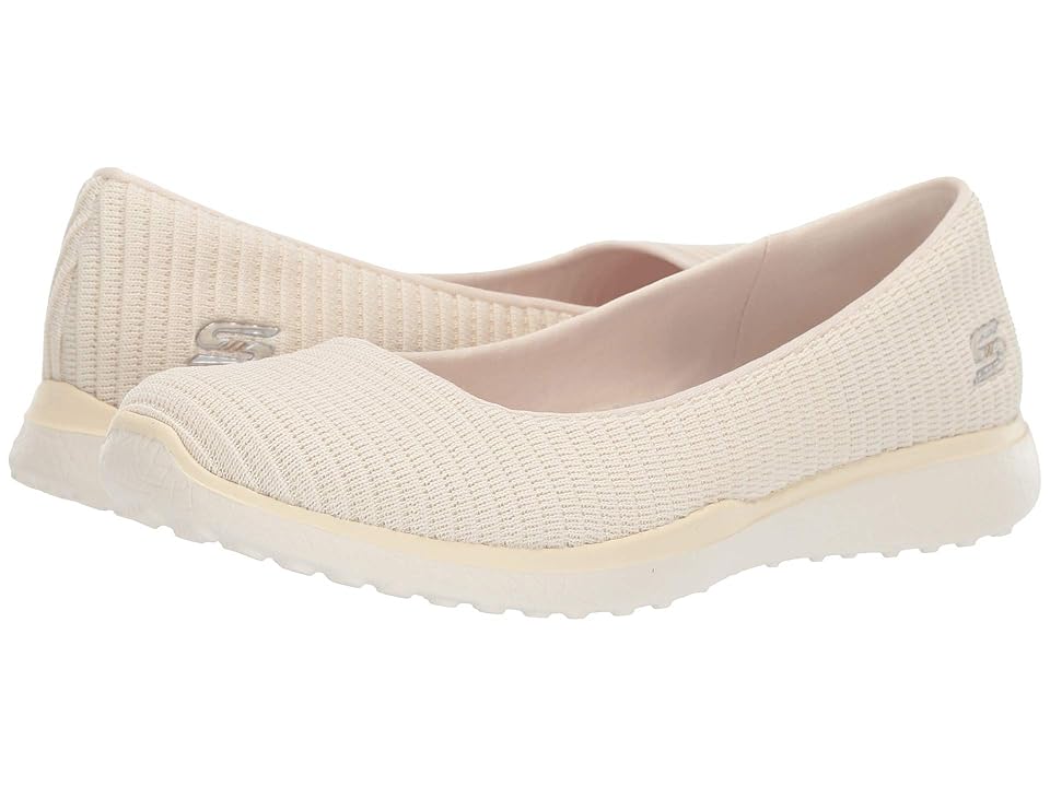 

SKECHERS Microburst - In-Line (Natural) Women's Shoes, Beige