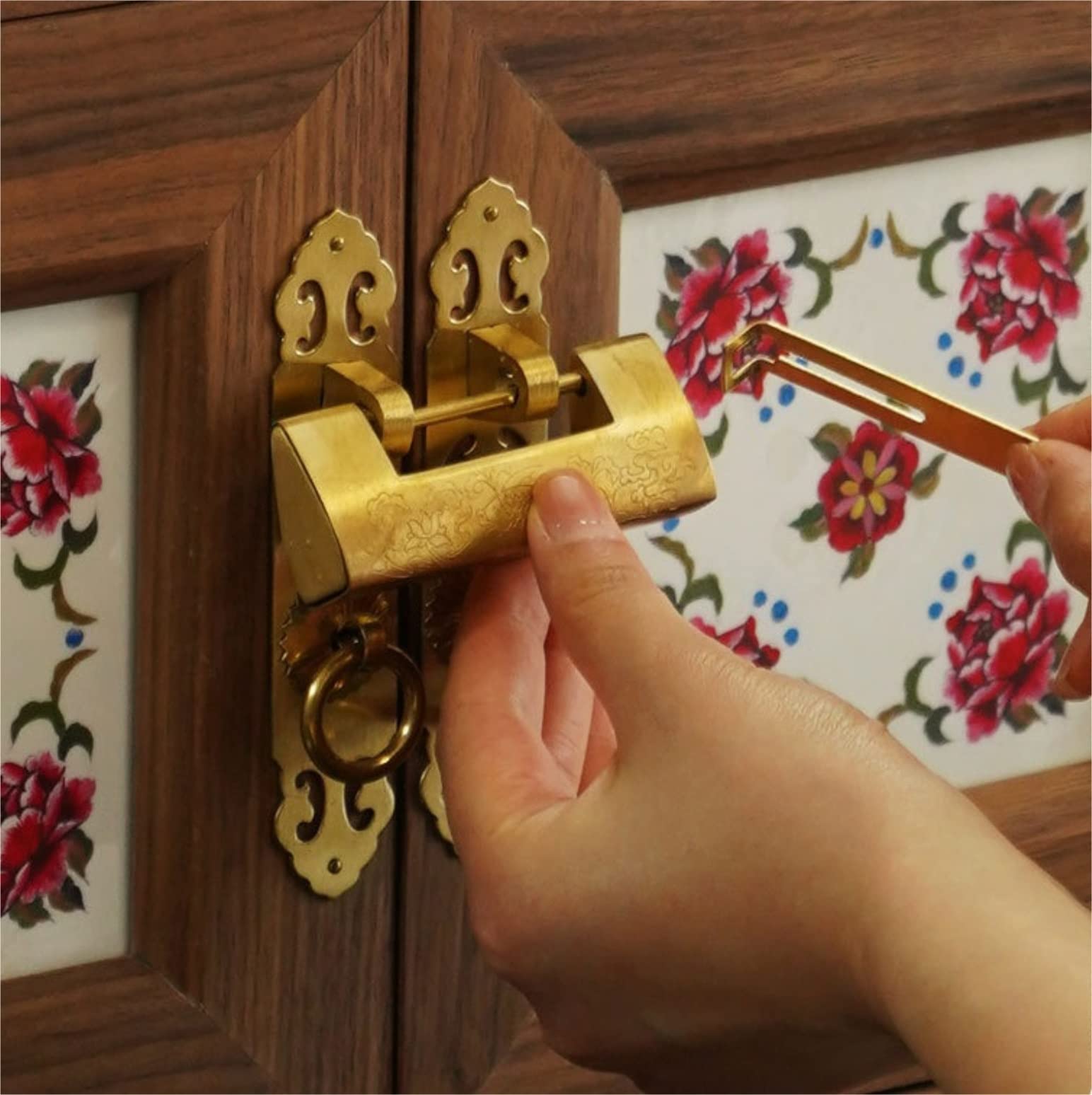 Schmuckkästchen, Holz, Fliesenmalerei, Schmuckkästchen, Schmuckkästchen, Organizer, Ringe, Halsketten, Armbänder, Aufbewahrung, Schmuck-Organizer Beauty Comes