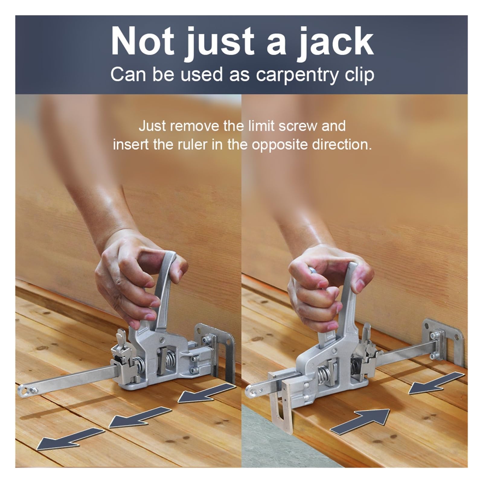 Labor Saving Arm Jack 2 Pack Load Capacity 440 Lbs Full Metal Furniture With Two-Speed Drop Mode For Installing Cabinets