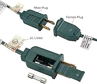 Vista 3 de Juego de Luces de Burbujas Doradas de Navidad, Tira de Luces Navideñas Vintage de 11 Pies con 8 Luces de Burbujas Doradas (1 de Repuesto), Base