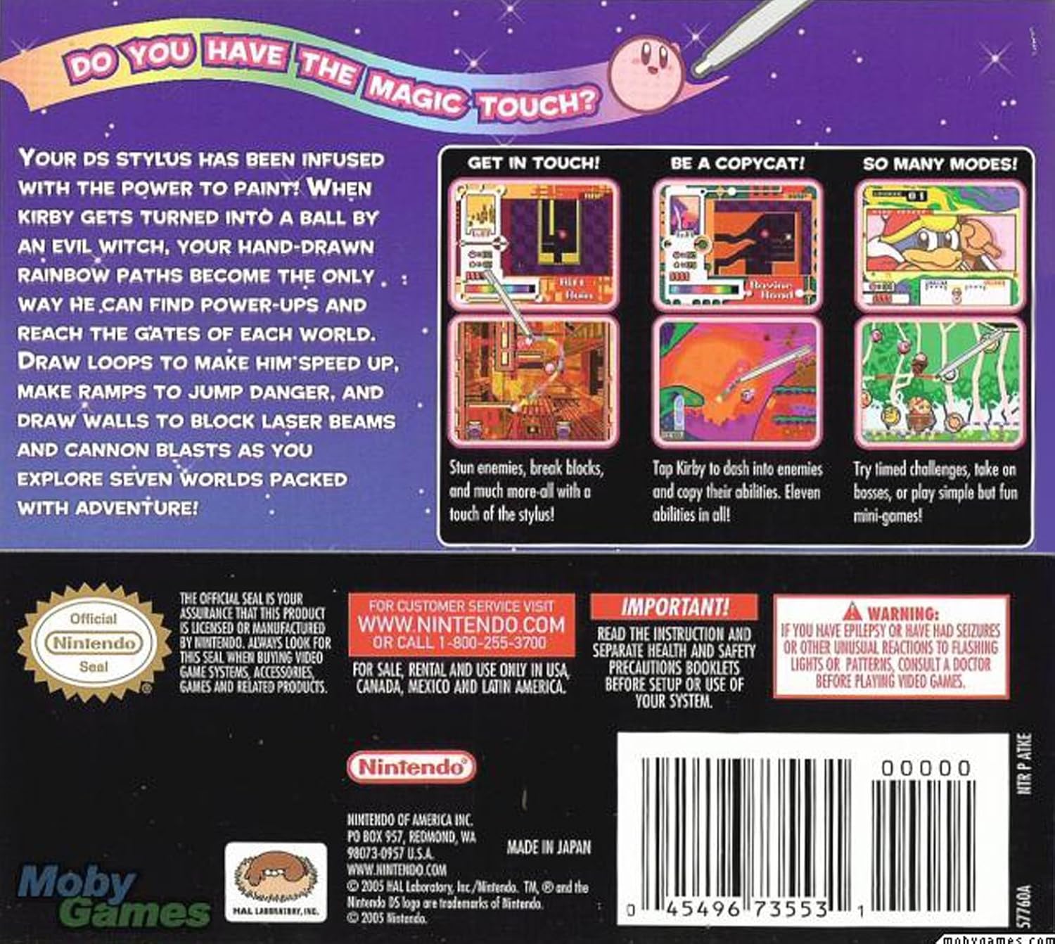 Kirby Canvas Curse - Nintendo DS (Renewed) - Image 2