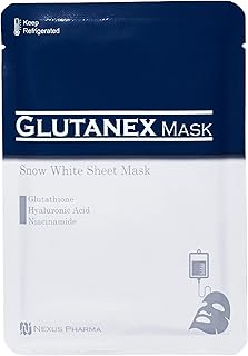 Glutanex Máscara de hoja blanca como la nieve...