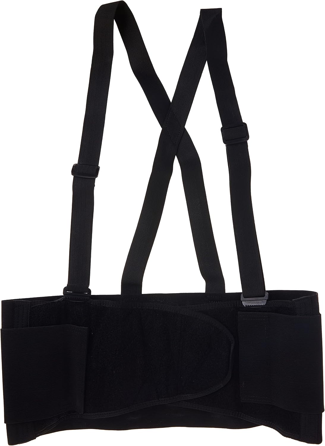 CLC Custom Leathercraft 5000X Elastic Back Support Belt Fits Waists, 46 - 56 in., XL,Black