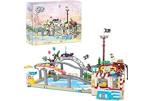 Friends Roller Coaster Amusement Park Building Set