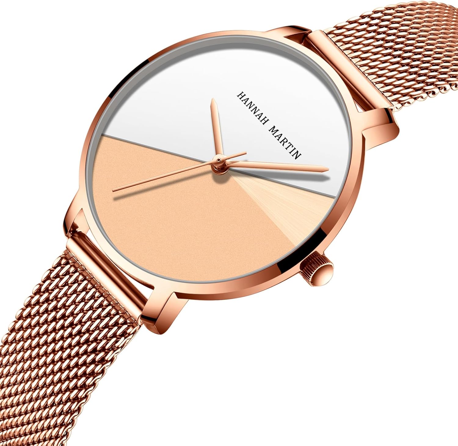 HANNAH MARTIN Watches for Women Waterproof Ladies Analog Quartz Wrist Watches Stainless Steel Band Fashion Dainty Female Watch Luxury Bracelet Diamond - Image 7