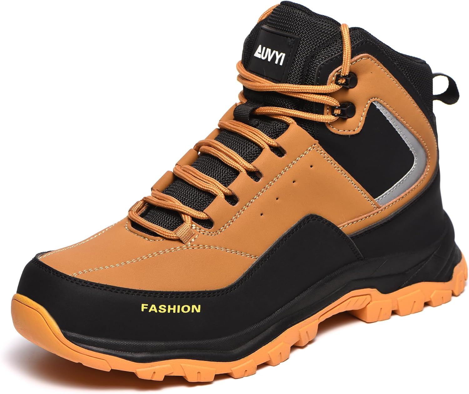 Waterproof Steel Toe Work Boots for Men Comfortable Durable Indestructible Leather Safety Boots High Top botas de trabajo para hombre - Image 7