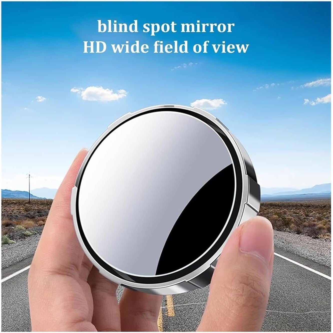 Car Blind Spot Mirror for Isuzu D-MAX 2021 2022 2023 2024 2025, 2 PCS Anti-collision Wide Angle Shatterproof Weatherproof Vehicle Safety Driving Aid Accessories,normal-B