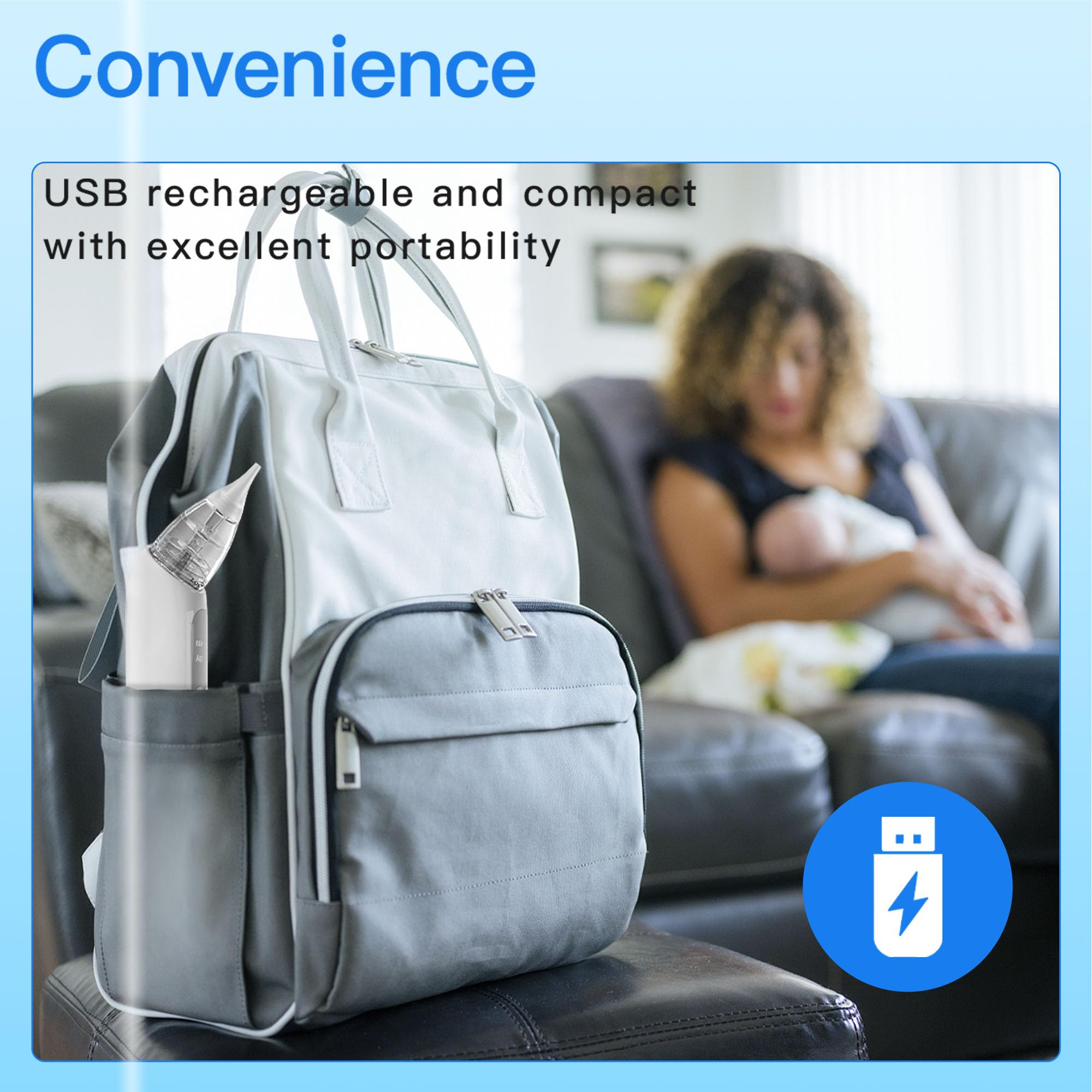 X-Bosak Baby Nasal Aspirator White