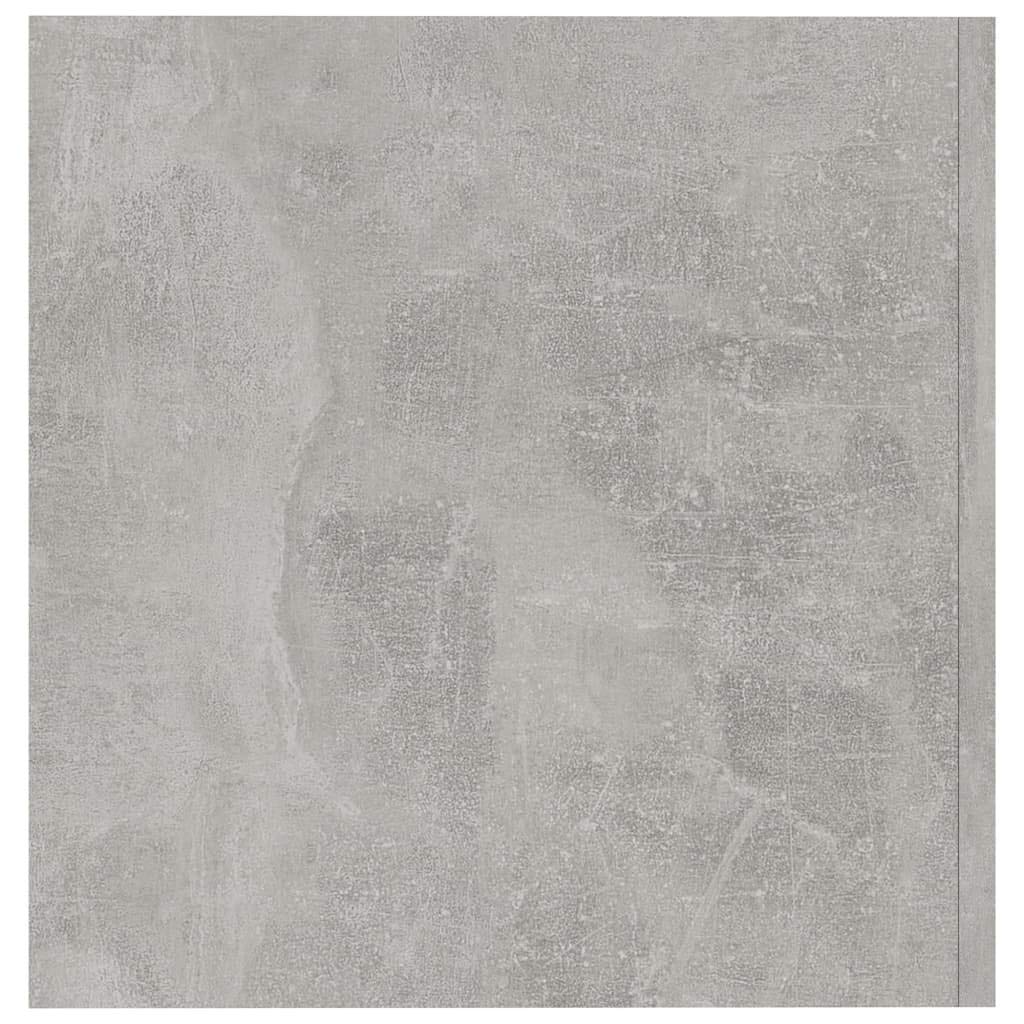 Solivagant Wandschrank Betongrau 80 x 39 x 40 cm Holzwerkstoff, Möbel,Regalsysteme,Wandregale, 16.8 kg-802799