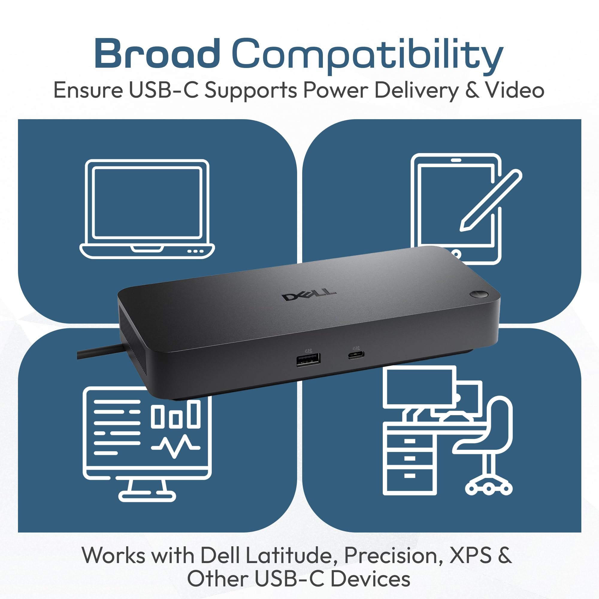 Amazon.co.jp: Dell Pro Dock WD25 USB-C ドッキングステーション