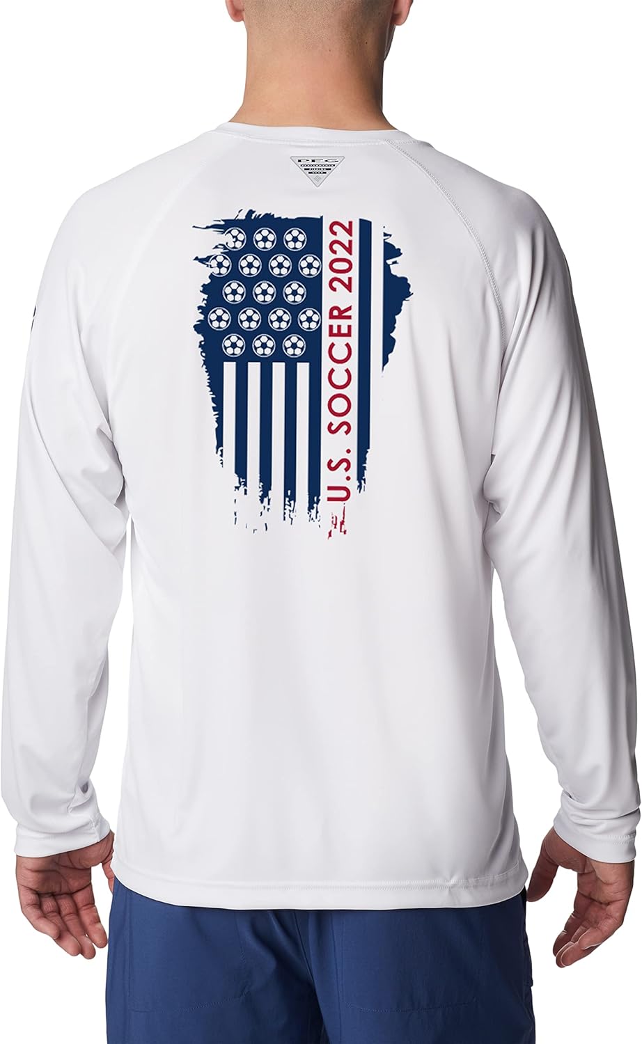 Columbia World-Cup-Soccer-National-Teams Mens Men's Terminal Tackle Long Sleeve Tee