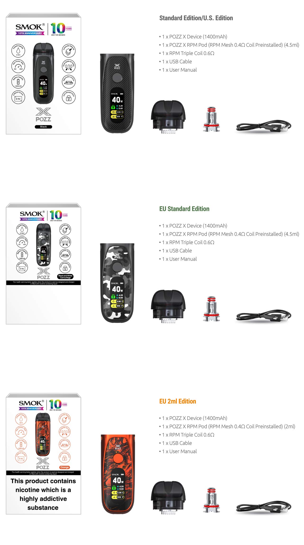 SMOK Pozz X 40 W Pod System