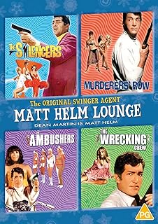 Matt Helm Lounge: The Silencers/Murderers Row/The Ambushers/The Wrecking Crew [DVD] [1966]
