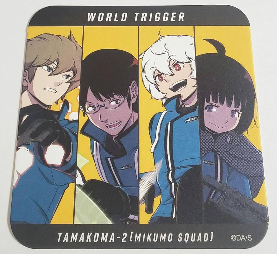 ワールドトリガー　アートコースター　空閑 Amazon.co.jp: ワールドトリガー アートコースター 空閑遊真 3点