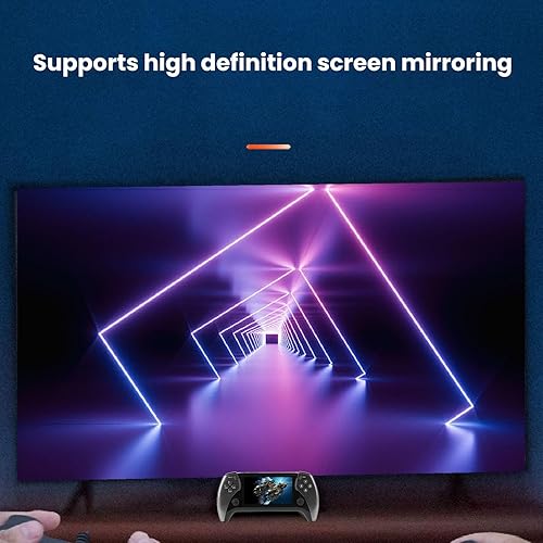 Miniatura 8 de Juego de consola de videojuegos retro de mano con pantalla de 4.3 pulgadas, soporta 11 emuladores, altavoces estéreo duales, reproductor MP3 MP4,