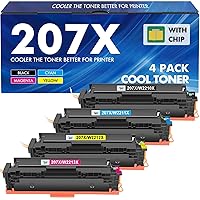 207X 207A M283fdw Cartuccia Toner Compatibile per HP 207X 207A M255dw per HP Color