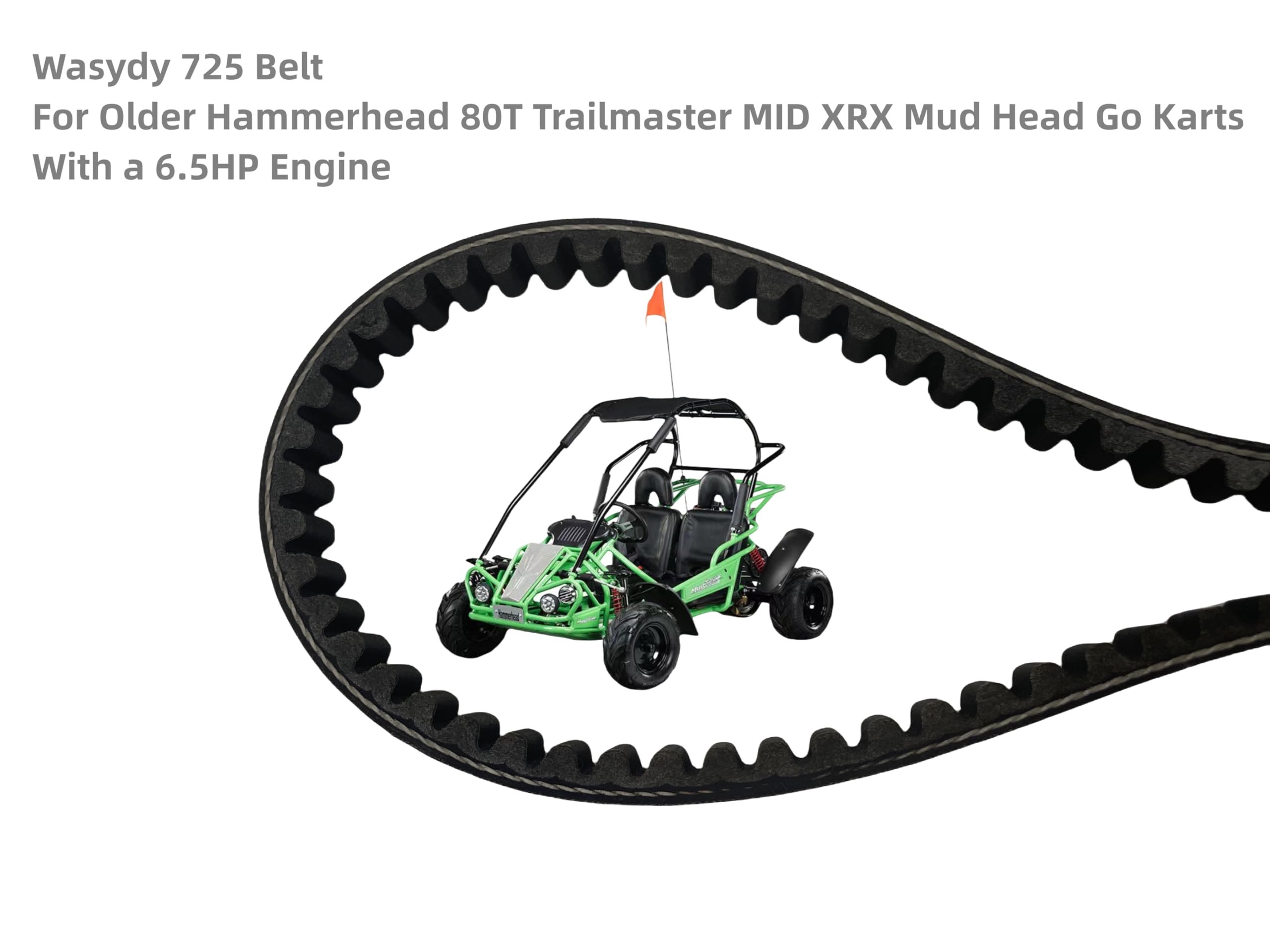 Amazon.com: WASYDY 30 Series 725 Belt for Hammerhead 80T, Mudhead