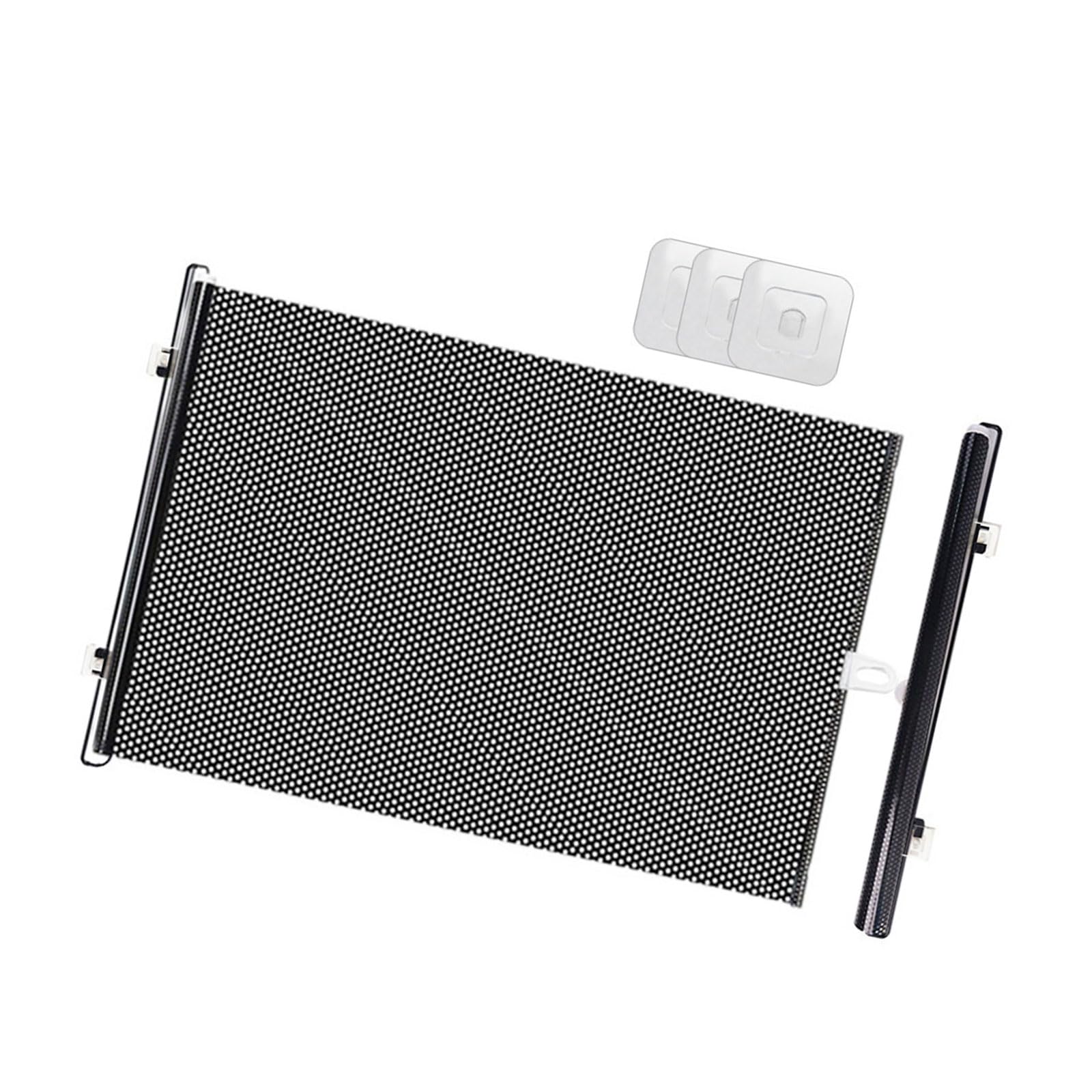 Retractable Dog Gate for Small Pet Stair Barrier Flexible Indoor Outdoor Use Fit Narrow Space Childproofing Hallways Portable Retractable Pet Fence