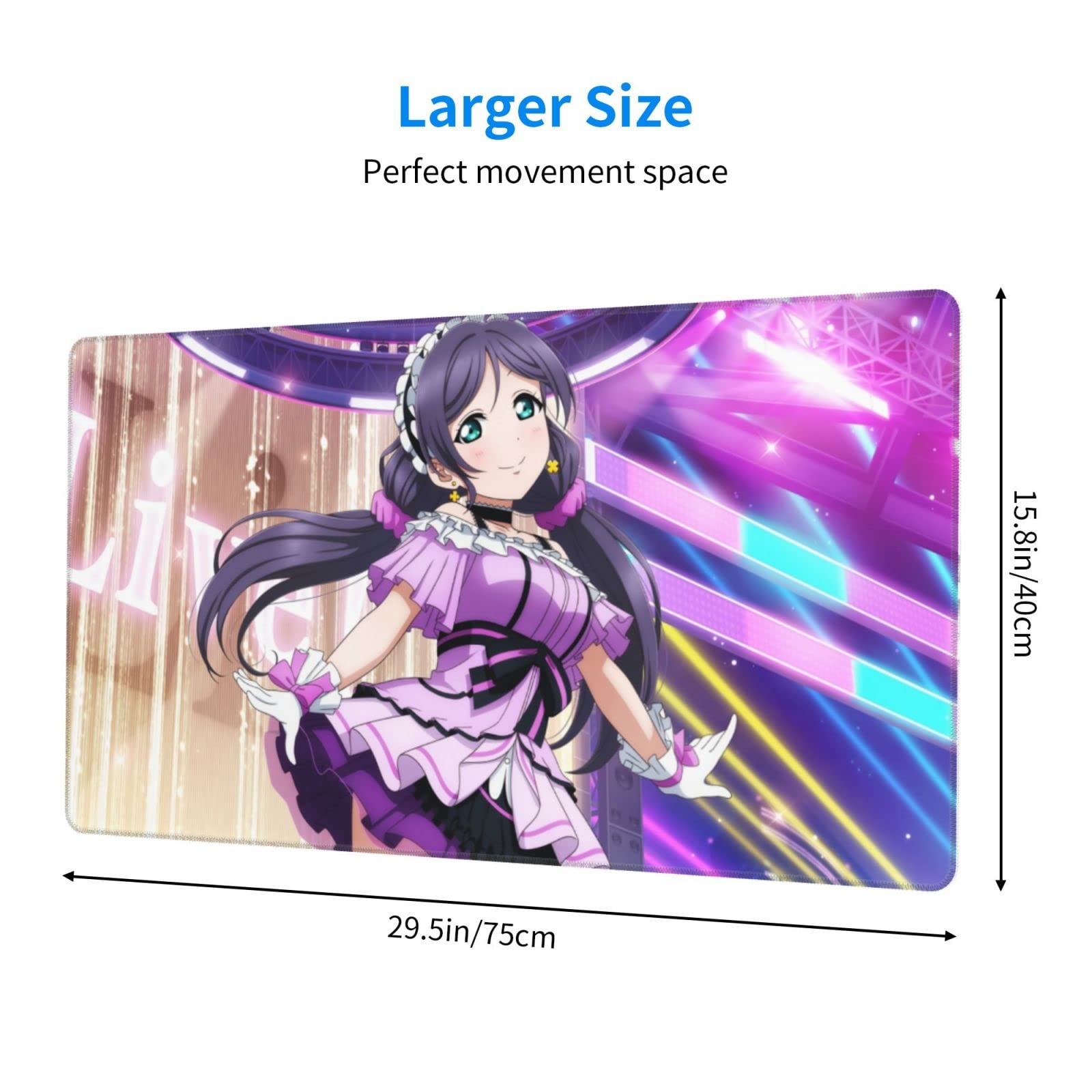 女の子　マウスパッド　アニメ Amazon.co.jp: ラブライブ スクスタ 東條希 マウスパッド アニメ 大型