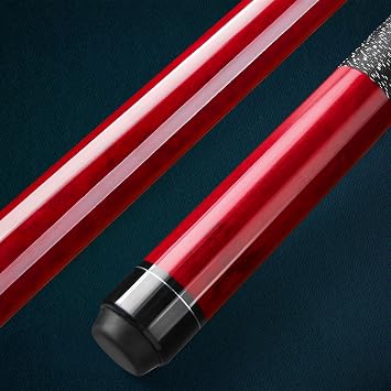 Pool Cue, 58'' 19oz Billiard Cue Canadian Maple Wood Pool Cue 13mm Tips for Professional Pool Cue Players, 1/2 Maple Cue Sticks with Irish Linen Wrap for Billiard Table Sports
