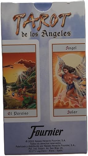 Vista 8 de Fournier Nemesis Now De Los Ángeles Tarot Tarjetas Azul
