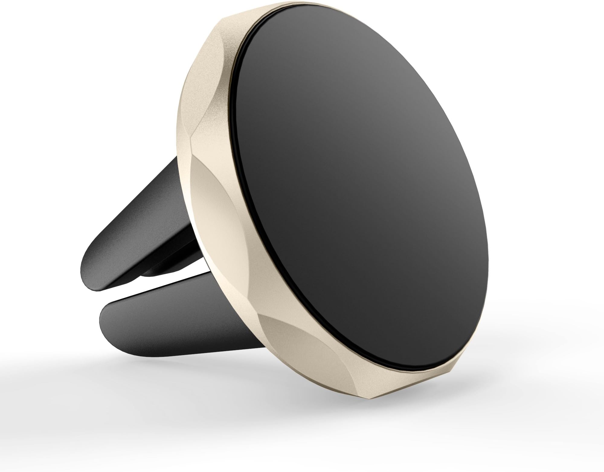 Car Phone Mount Holder,JAYOKE Air Vent Magnetic Car Mount Suit with 2 Metal Plates for Universal Cell Phone and GPS Device,Gold