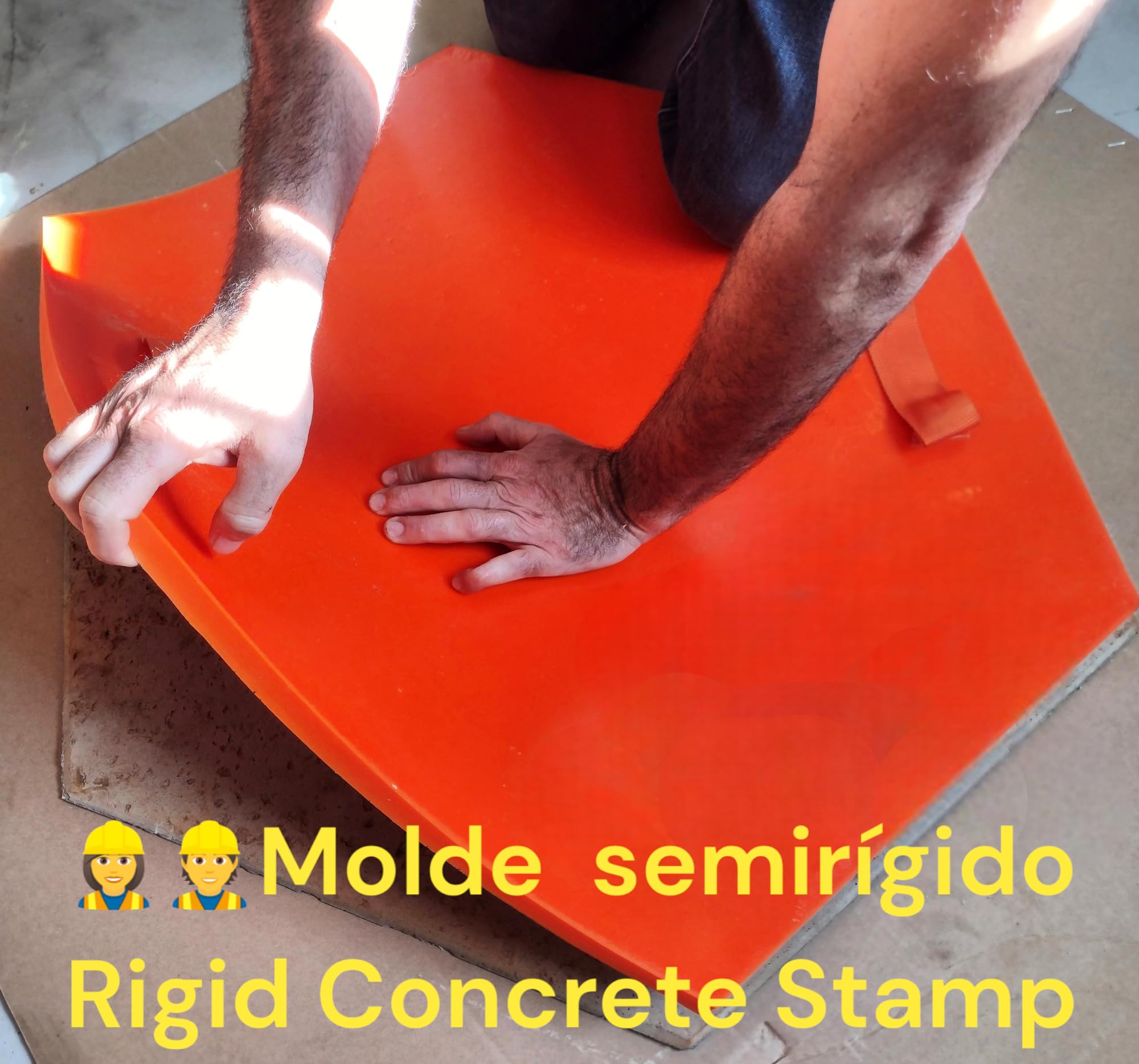 Molde de hormigón impreso imitacion Laja - Moldes Hormigon Impreso Silleria (FLEXIBLE)