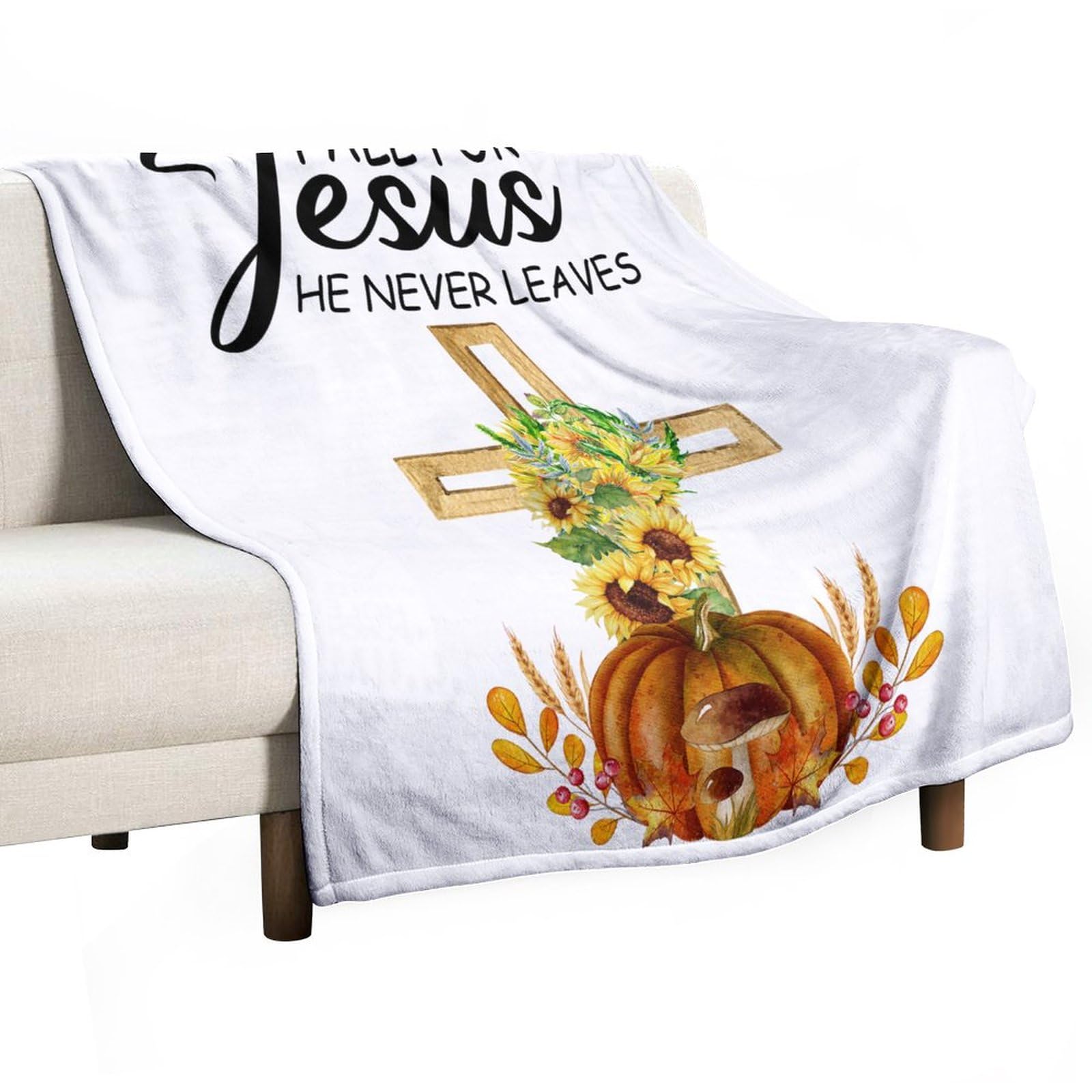 Couverture polaire jésus plaid chaud en flanelle pour lit enfant