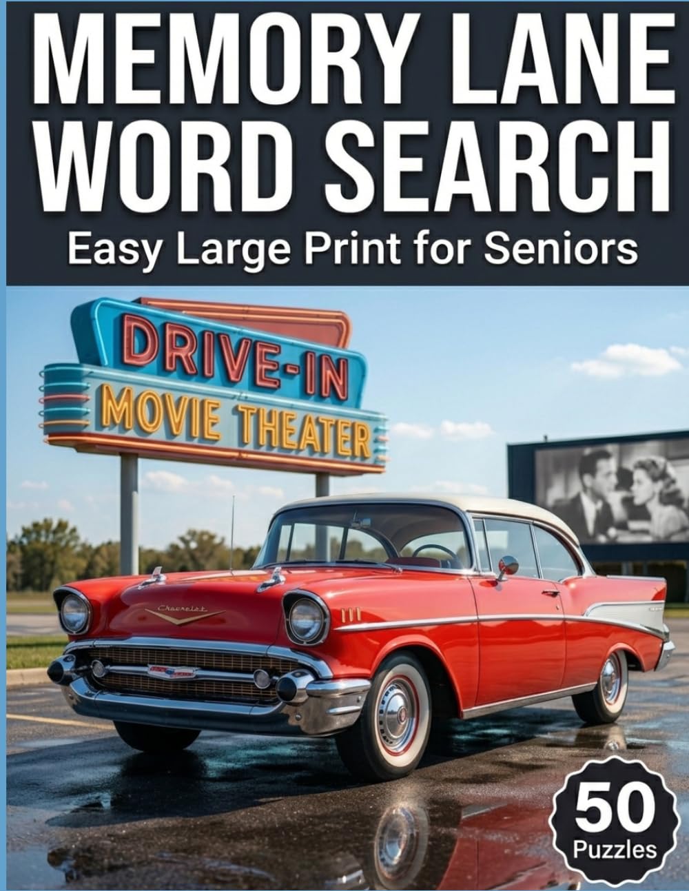 Word Search for Seniors: Word Search for Seniors with Large Print Easy Puzzles for relaxing, brain games, memory, focus and more | 8.5x11 inches 110 pages 55 puzzles...gift for seniors and relaxing