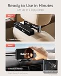 Babyvue Wireless Baby Car Monitor Fast Setup, 3X Zoom Car Baby Camera with HD1080P IR Night Vision, No Wiring Wireless Car Baby Monitor for Kids, 5.2" Display Backseat Camera for SUV/Sedans/RV