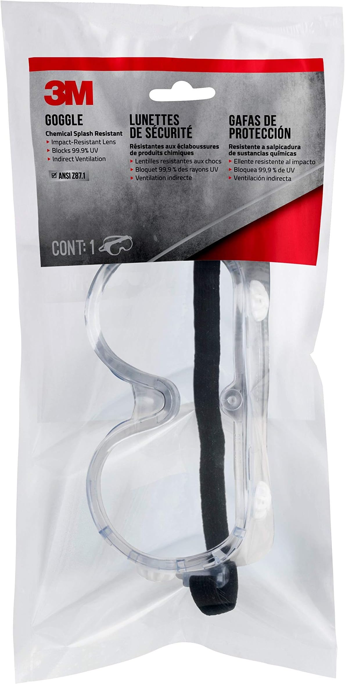 3m splash goggles Clearance