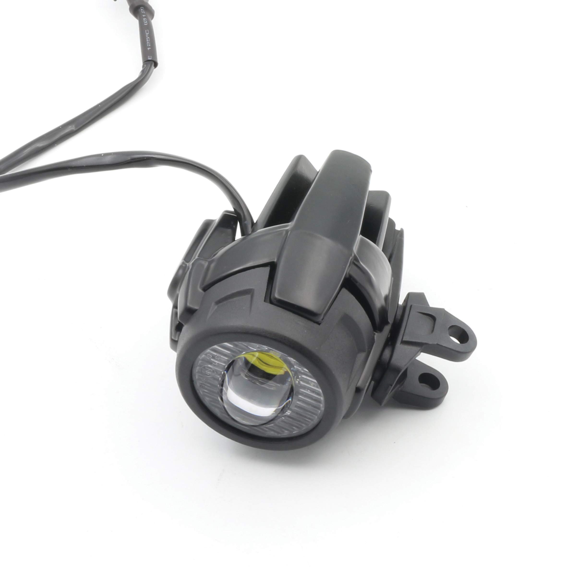 LED Nebelscheinwerfer Zusatzscheinwerfer + Kabelbaum + Schutzhülle für Motorrad R1200gs,with E-Mark E-Prüfzeichen