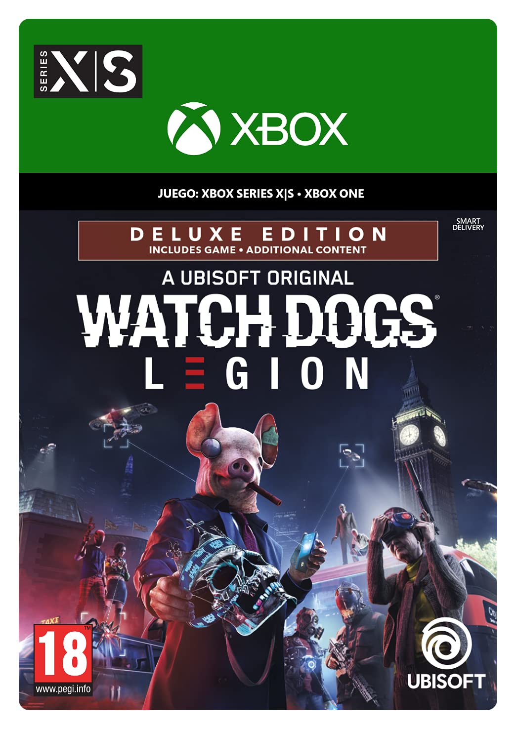 Watch Dogs Legion Deluxe Edition | Xbox One/Series X|S - Codice de descarga