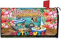 Vista 8 de Briarwood Lane Spring Happy Campers - Funda magnética para buzón estándar