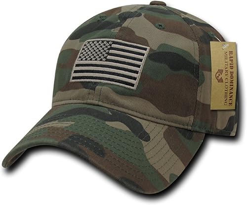 Rapiddominance Gorra gráfica relajada con bandera tonal