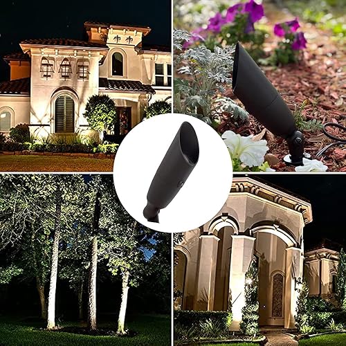 Miniatura 5 de Focos LED para exteriores, luz LED de paisaje 114  Luces LED de metal de aluminio sólido para jardín, 12 voltios, iluminación LED de patio para