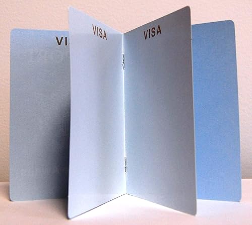 Miniatura 3 de Beistle Juego de 8 pasaportes alrededor del mundo, recuerdos de fiesta de viaje de aventura global, fabricados en Estados Unidos desde 1900