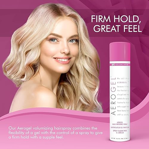 Miniatura 3 de TRI Design Aerogel - Spray de acabado flexible y controlable para mujeres y hombres, para peinar el cabello con un agarre firme y extra y sensación