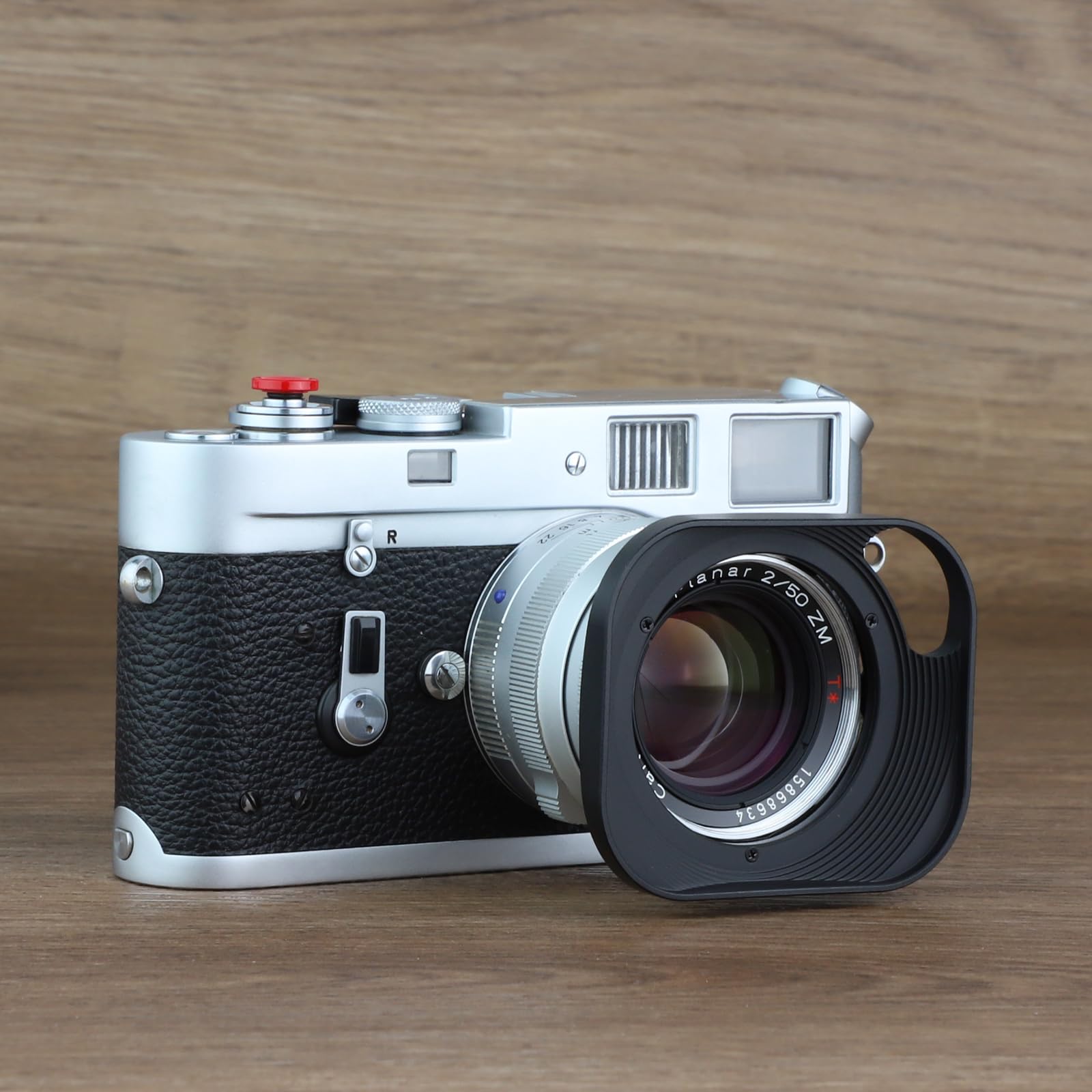 Haoge LH-ZV02P bagnetowa metalowa osłona obiektywu do Carl Zeiss Biogon T 35 mm f2 ZM, C Biogon T 35 mm f2,8 ZM, Planar T 50 mm f2 ZM; Voigtlander NOKTON Classic 35 mm f1,4 VM, 40 mm f1,4 VM LH-6