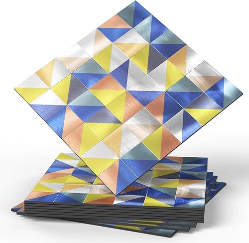 Azulejo protector contra salpicaduras para cocina y baño, azulejos de pared de ducha para despegar y pegar, salpicaduras traseras impermeables,