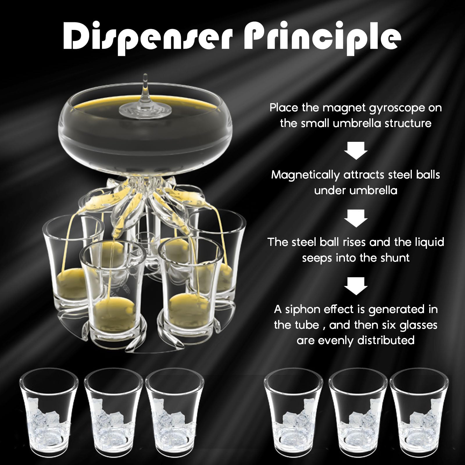 TIDTALEO Distributeur De Boissons Avec Infuseur à Fruits
