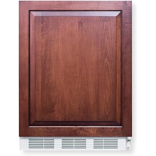 Summit Appliance CT661WIF 24 Inch Wide Refrigerator-Freezer, Panel Ready Door (Panel Not Included), Cycle Defrost, Dual Evaporator Cooling, CARB Compliant